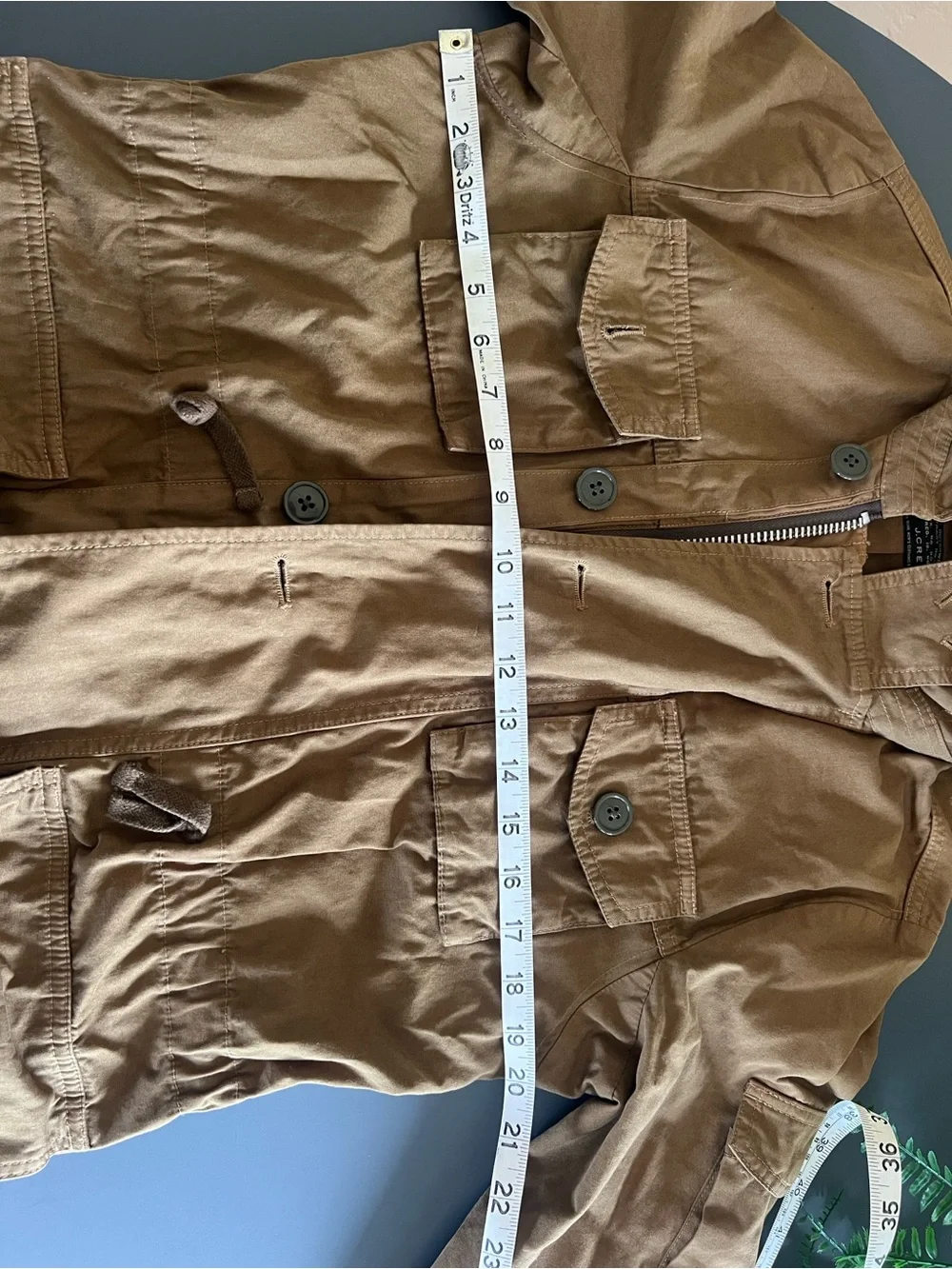 J. Crew Tan Utility Field Jacket